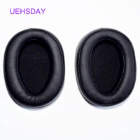 Black Replacement Ear Pad Earpads Cushion For Sony MDR-100ABN MDR-100AAP MDR-100A Headphones With Fr