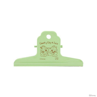 【震撼精品百貨】Chip N Dale_奇奇蒂蒂松鼠~日本Disney迪士尼 奇奇蒂蒂鐵製山形夾(綠趴姿款)*67087