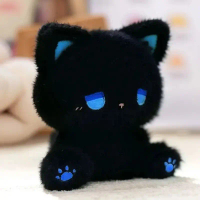 1PCS Soft Animal Plush Doll 15cm Cute Emo Bear Toy Dumb Plush Toy Cat Doll kain Doll mainan untuk ka