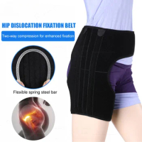 New Groin Hip Brace for Sciatica Pain Relief Support Wrap Hip Flexor Recovery Injury Sprain Relief Hernia Hamstring Belt Unisex