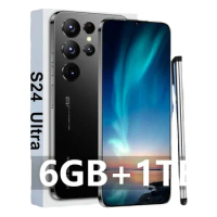 Mobile Phones S24 Ultra 6.8 HD Screen Smart Phone Original 16G+1T 5G Dual Sim Celulares Android Unlocked 72MP 6800mAh S23 Ultra