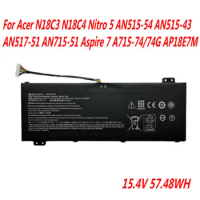 High Quality AP18E7M /E8M Laptop Battery For Acer N18C3 N18C4 Nitro 5 AN515-54 AN515-43 AN517-51 AN715-51 Aspire 7 A715-74/74G