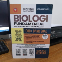 BUKU BIOLOGI FUNDAMENTAL 1000+ BANK SOAL SMA/MA KELAS 12 - YRAMA WIDYA