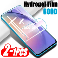 1-2PCS Gel Screen Protector For Samsung Galaxy A54 A14 A34 A24 4G 5G Hydrogel Protective Protection Film A 14 24 34 54 5 G Phone