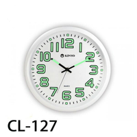 13吋 夜光靜音掛鐘 大數字 超靜音 CL-127
