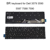 BR Brazil gaming Keyboard backlight for Dell G3-3579 3590 3779 3583 G5 5587 5581 5582 G7 7588 7590 KPP2C qwerty keyboards light