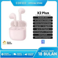 Edifier X2 Plus True Wireless Earbuds TWS Bluetooth V6.0 35Hrs Battery Life Pink