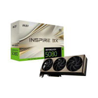 MSI RTX 5080 16G INSPIRE 3X OC 顯示卡 (16GB GDDR7 / STORMFORCE FAN SFF-Ready Enthusiast GeForce Card)(D