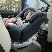 小月齡可躺兒童汽車安全座椅新生嬰兒0-4-7-12歲寶寶車載通用簡易
