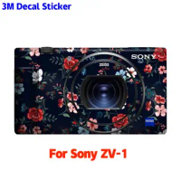ZV-1 Anti-Scratch Camera Sticker Protective Film Body Protector Skin For Sony ZV1