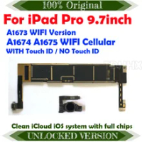 32GB 64GB 128GB A1673 A1674 A1675 for iPad Pro 9.7inch Motherboard WIFI &amp; WIFI Cellular Version Logic boards with IOS System