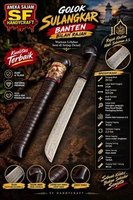 Golok Bilah Sulangkar Rajah Banten.