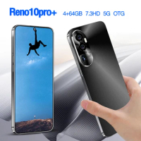 Global VER Reno10 Pro 5G Smart Phone Deca Core 4GB+64GB 7.3 Inch Smart phones Android 13 Mobile Phone 8000 mAh Battery Face lD