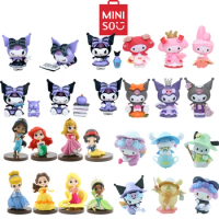 42styles Sanrio Anime Action Figure Kuromi Melody Hello Kitty Cinnamoroll Doll Figures DIY Cake Decorate Toys Gifts