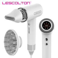 Lescolton Professional High Speed Hair Dryer 110000rpm Motor Hairdryer Fast Drying Low Noise 110V/220V Negative Ionic Blow Dryer