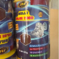 Cám JM MOLLY Color Food chuyên dụng cho cá Molly - Tăng màu tăng size siêu nhanh