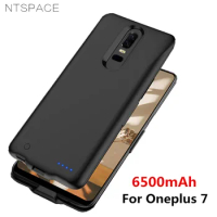 NTSPACE Battery Charger Cases For Oneplus 7 Battery Case 6500mAh Power Bank Charging Cover For One Plus 7 External Powerbank