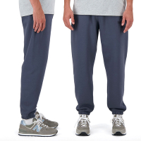 New Balance 男款 灰藍色 百搭 舒適 寬鬆 棉質 運動 休閒 長褲 AMP41505GT