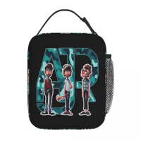 Ajr Tour Merch Band Singer Thermal Insulated Lunch Bag for Office Reusable Food Bag Container Thermal Cooler Lunch Boxes