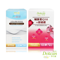 多立康-潤婕妍 水潤x關鍵 雙效錠-120粒/盒 透明質酸鈉、80毫克玻尿酸鈉、二型膠原蛋白、黑酵母、蛋殼膜、美妍關捷雙效、8大美齡元素(買就送Q10+胡椒鹼)
