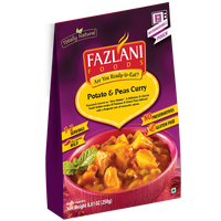 印度Fazlani馬鈴薯豌豆咖喱風味即食包 250g