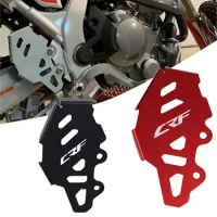 For HONDA CRF300L RALLY CRF300 L CRF 300 L 300L Accessories Rear Brake Master Cylinder Guard Protector Cover Rear Heel Guard