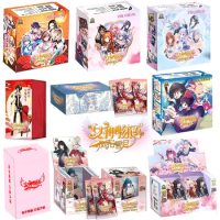 Goddess Story Collection PR Card Full Set Anime Games Girl Party Swimsuit Bikini Feast Booster Box Doujin Toys And Hobbies Gift