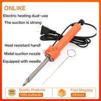 NEW Color arrow electric tin suction tin suction dual-use electric iron electric gun tin suction pump strong manual tin suction