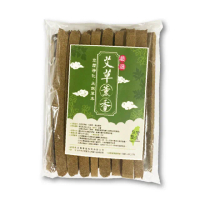 【賀惟生活用品】台灣純手工製 天然艾草香 200g(艾草香 艾香棒 艾草香棒 艾草薰香)