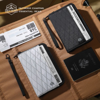 RFID防盜刷證件收納包 戶外旅行出國護照包 XPAC防水錢包 機票夾卡包