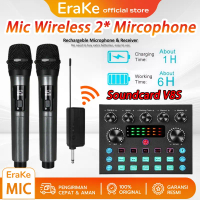 Microphone Karaoke Mic Karaoke Mic Microphone Wireless Profesional Mic Karaoke With Receiver Mikrofo