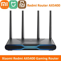 Xiaomi Redmi Gaming Router AX5400 Repeater WiFi 6 VPN Mesh 2.5G Network Port OFDMA MU-MIMO 512MB Qua