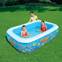 Toy Smart Bestway สระน้ำ 2.29m x 1.52m x 56cm ทรง 4เหลี่ยม ลายสัตว์ทะเล