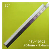 10pcs / lot 704mm * 3.4mm CCFL lamp/CCFL tube/backlight for 32 inch LCD TV sharp tv 715mm total length