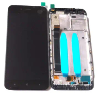 For Xiaomi mia1 Mi A1 MDG2 Lcd Screen Display WIth Touch Glass DIgitizer Frame Assembly Replacement Parts mi 5x lcd frame