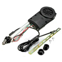Universal Auto Car Vehicle AM FM Electric Aerial Antenna Radio Enhance Automatic Booster 5 Section Aerials Exterior