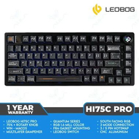 LEOBOG HI75C PRO - QUANTUM SERIES – 75% – 3 Mode – Aluminum – Gasket Mount – South RGB – Mechanical 
