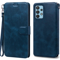 A32 Case For Samsung Galaxy A32 Case A 32 4G A325F Leather Flip Wallet Case For Samsung A32 5G A326B Case Phone Cover Coque