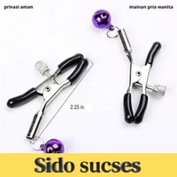 Bdsm Set Nipple Clamps Model Lonceng Penjepit Puting Bisa UntukPria Wanita 1 LONCENG