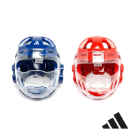 【adidas 愛迪達】新款WT認證 跆拳道面罩頭盔(跆拳道、跆拳道頭盔、面罩頭盔)