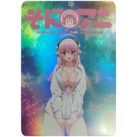 Super Sonico ACG Flash Cards Single Cards Shirt Temptation Classic Anime Game Collection Card Gift Toys