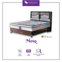 Gercep Fullset ANGEL Springbed TYPE MOSQ Matras Divan Sandaran Sale