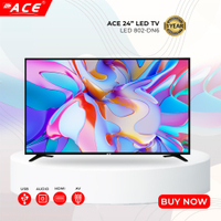 Ace 24 super slim Full HD LED TV Black led-802