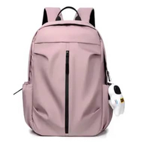 MND Tas Ransel Backpack Sekolah / Kuliah / Tas Ransel Laptop 13 - 15.6 Inch PINK