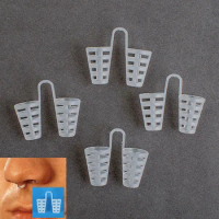 Stop Snore Anti Snoring Nose Clips Anti Snore Nasal Dilators Breathe Easy Stop Snoring Congestion Aid Healthy Care 4Pcs 1Box