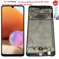 6.4" Display for Samsung A32 4G Lcd A325 Lcd Display for Samsung Galaxy A32 4G A325 Lcd Touch Screen for Samsung Galaxy A325 Lcd