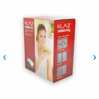 Klaz Toaster Sandwich maker 3In1 Pemanggang Roti Panggang Roti Bakar