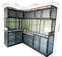 Kitchen Set Tiang holo / Kitchen set atas bawah / Kitchen set Wastafel / Kithen set Rak kompor / Fre