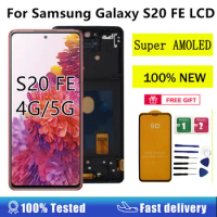 6.5" Super AMOLED Display For Samsung Galaxy S20 FE 5G Display Screen Assembly For Samsung S20 FE SM-G781B/DS SM-G780F/DSM LCD