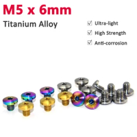 1PCS Titanium Allen Key Bolts XT XTR Oil Disc Brake Handle Cylinder Cover Oiling Screw Button Head Hex Hexagon Scoket Screw